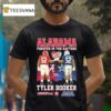 Tyler Booker Alabama Crimson Tide X Dallas Cowboys Forever In The Rafters T Shirt