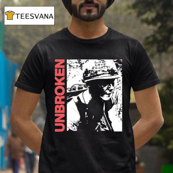 Unbroken Life Love Regret The Smiths Rip Off T Shirt
