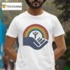 United Way Rainbow Ringer T Shirt