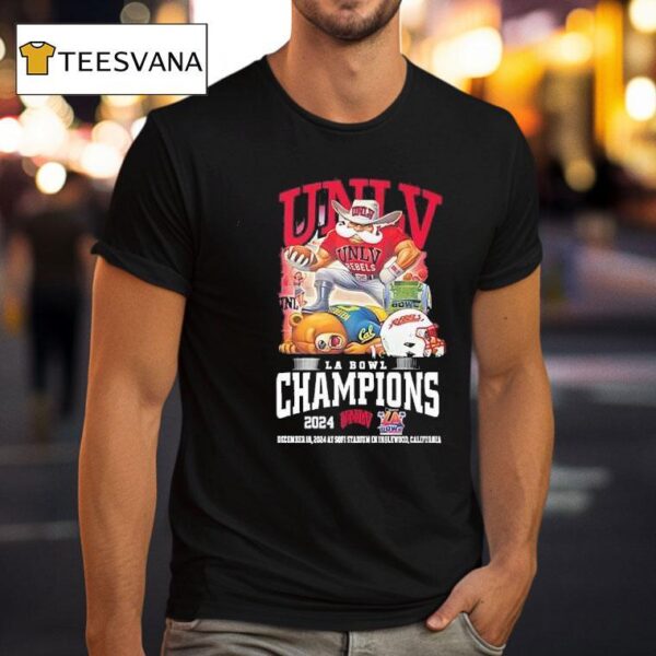 Unlv Rebels La Bowl Champs Fan Celebration T Shirt