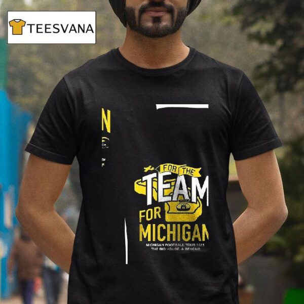 Valiant University Of Michigan Football For The Team For Michigan T Shirt