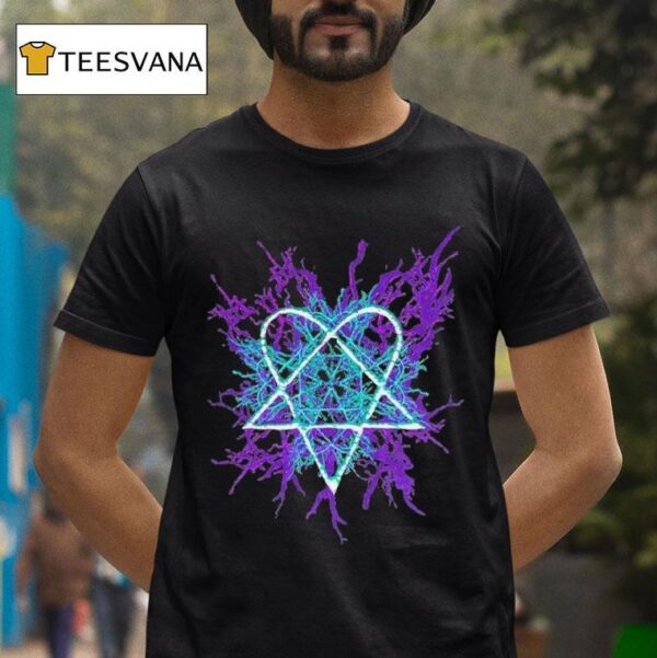 Ville Valo Heartagram Fulgurgram T Shirt