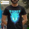 Wacken Open Air X Moshpit Glowing Bullhead Festival On July August T Shirt