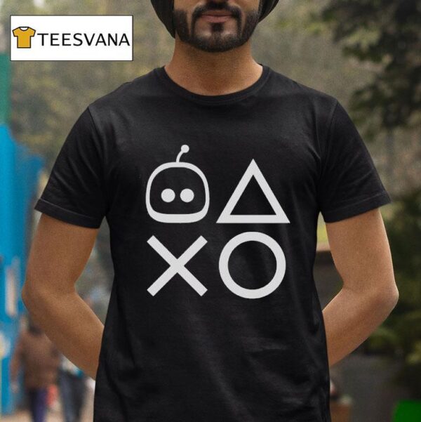 Wario Astro Bot Astro Playstation Shapes T Shirt