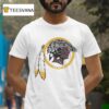 Washington Commanders Redskins On The X Masco T Shirt