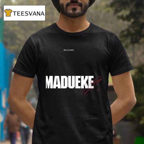 Welcome Noni Madueke Arsenal Signature T Shirt