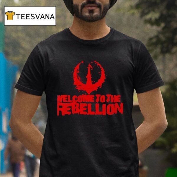 Welcome To The Rebellion Logo T Shirt