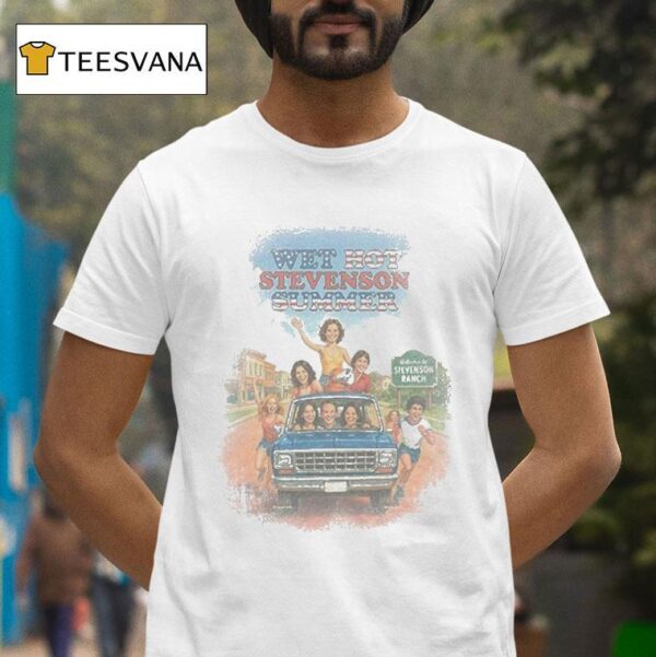 Wet Hot Stevenson Ranch Summer Cartoon T Shirt