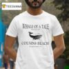 Whale Of A Tale Bookshop Cousins Beach Massachusetts T Shirt