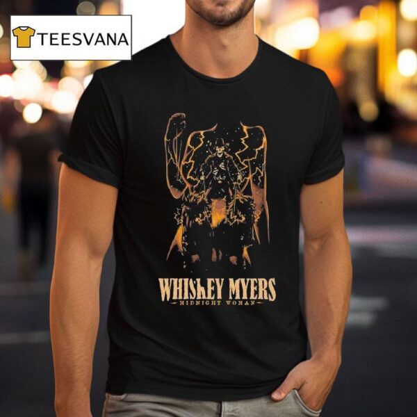 Whiskey Myers Midnight Woman July Nashville Tn T Shirt