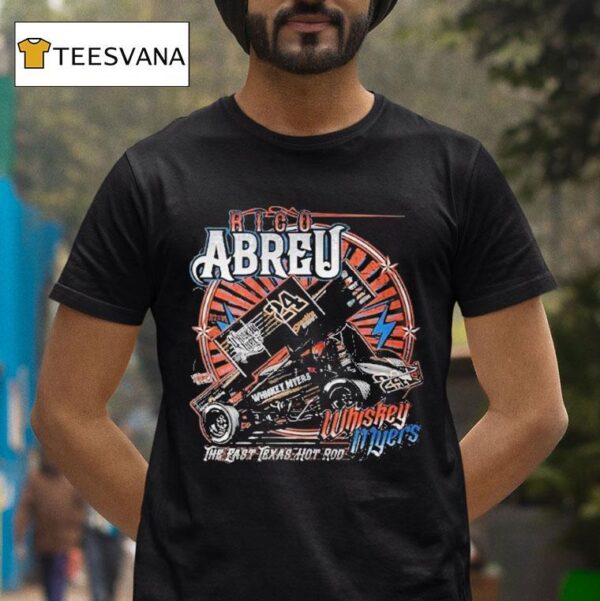 Whiskey Myers Rico Abreu The East Texas Hot Rod T Shirt