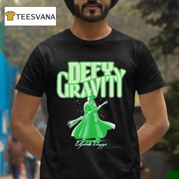 Wicked Defy Gravity Elphaba Thropp T Shirt