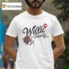 Willie Nelson Willie And Family Roses T Shirt