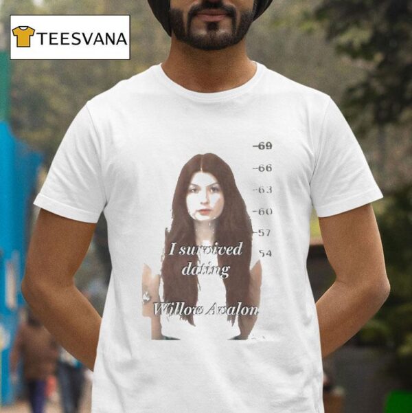Willow Avalon I Survived Dating T Shirt