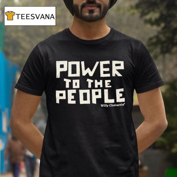 Willy Chavarria Power To The People T Shirt