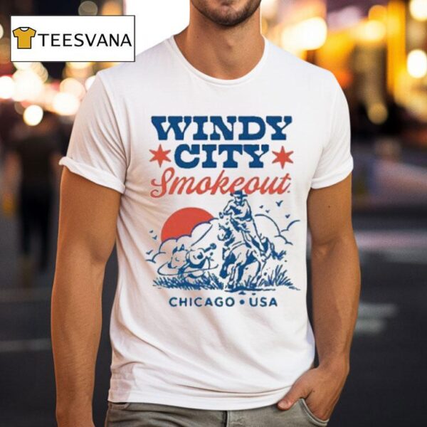 Windy City Smokeout Chicago Usa T Shirt