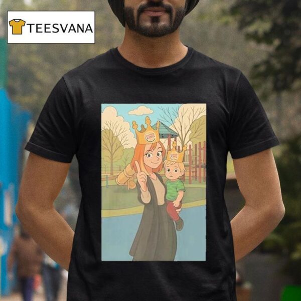 Wp Queen Of The Playground Burger King T Shirt