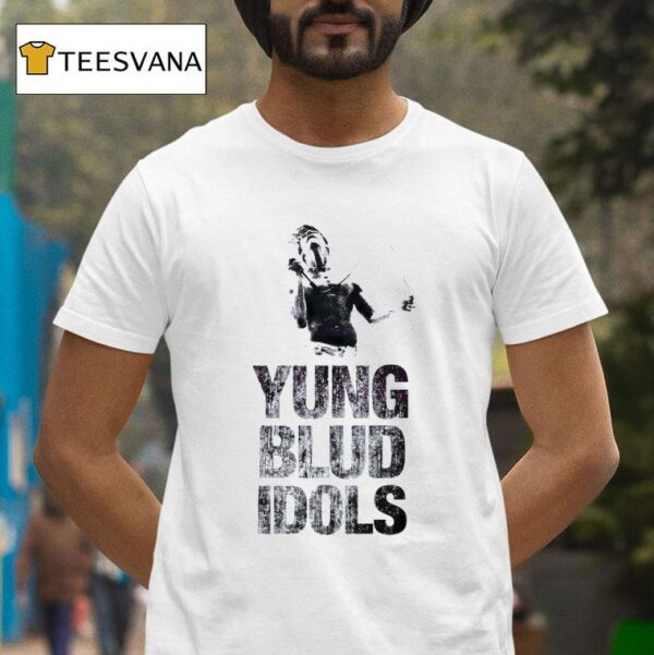 Yungblud Idols Tour Concert Mic Pose T Shirt
