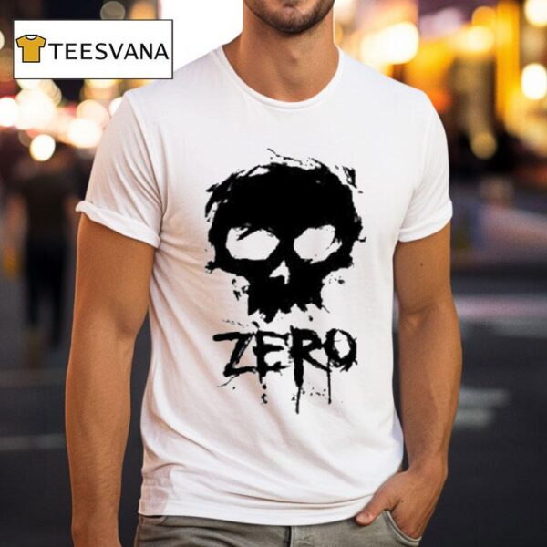 Zero Skateboards Blood Skull T Shirt