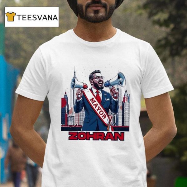 Zohran Mamdani Mayor Political T Shirt