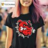Bulldog Cleveland Browns T Shirt