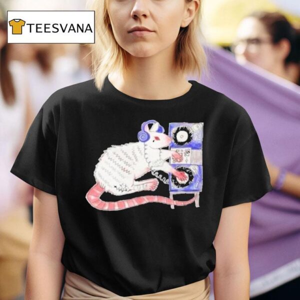 Dj Rat Faux Two Piece T Shirt
