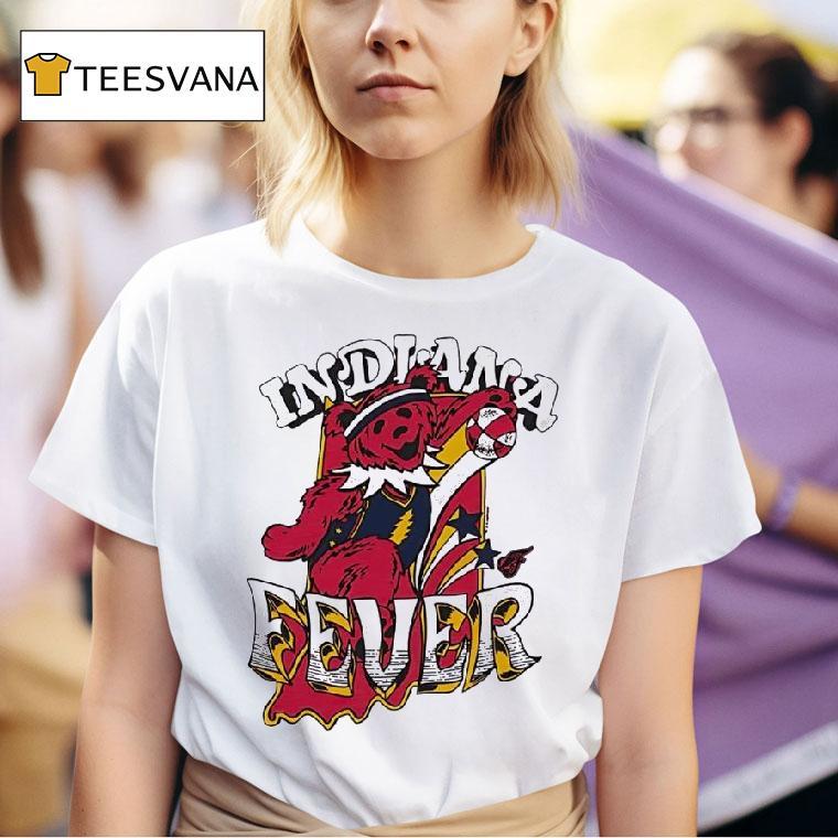 Grateful Dead Indiana Fever Basketball T Shirt