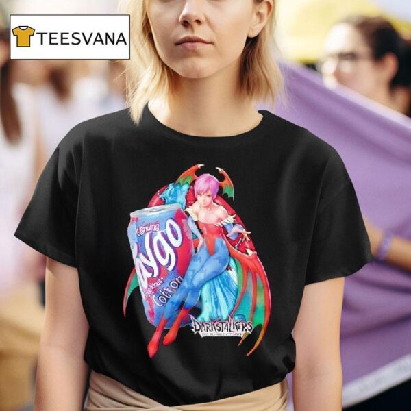 Lilith Genlline Faygo Deelicious Cotton Darkstalkers Reurection T Shirt