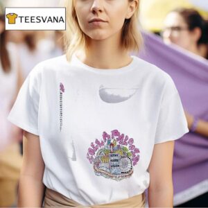 Lollapalooza Stay Safe Lolla Skyline Lineup T Shirt