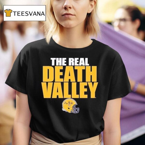 Lsu Tigers The Real Death Valley Helme T Shirt