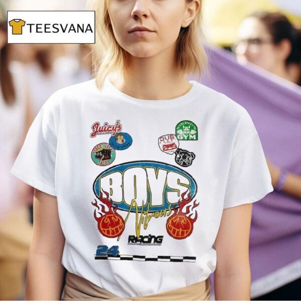 The Boys Nitrous Patches T Shirt