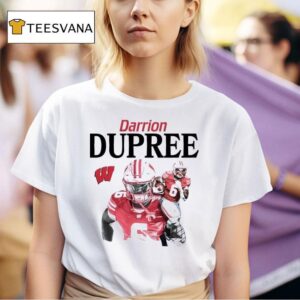 Wisconsin Ncaa Football Darrion Dupree T Shirt