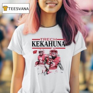 Wisconsin Ncaa Football Trech Kekahuna T Shirt