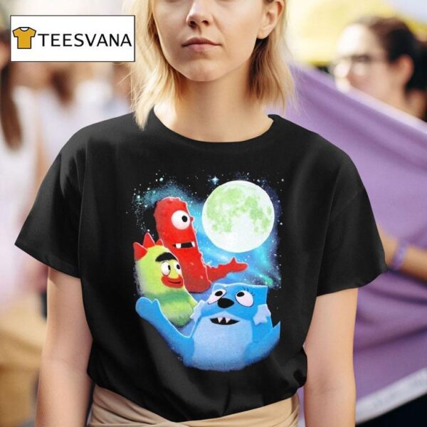 Yo Gabba Gabba Howl At The Moon T Shirt