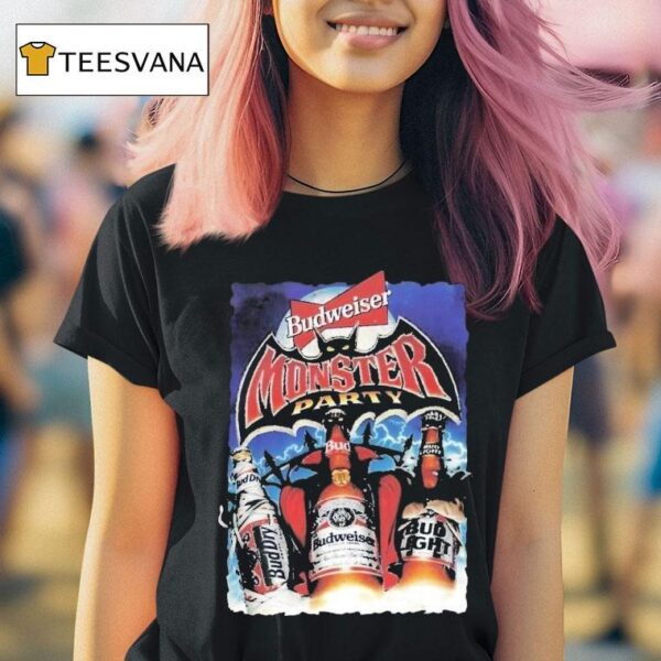 Budweiser Monster Party T Shirt