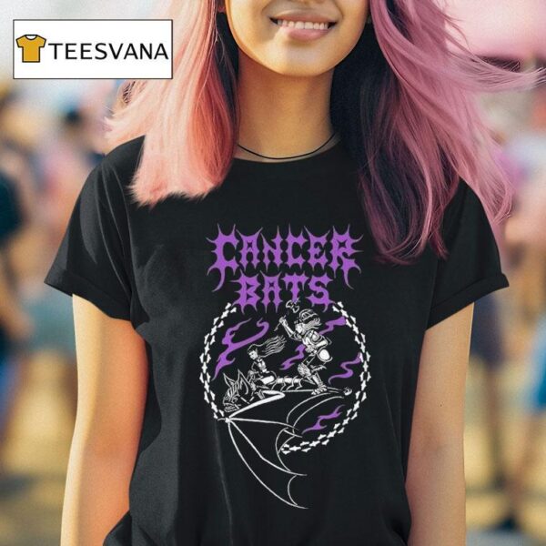 Cancer Bats Bat Rider T Shirt