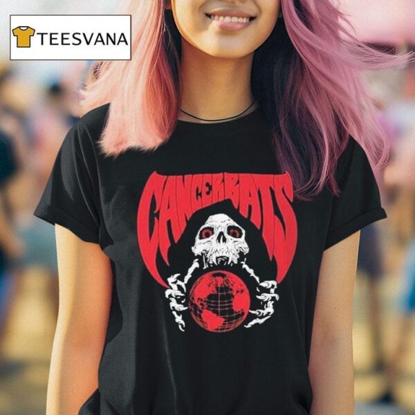 Cancer Bats Reaper World T Shirt