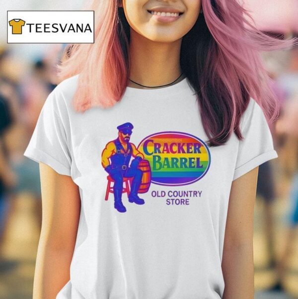 Cracker Barrel Pride Logo T Shirt