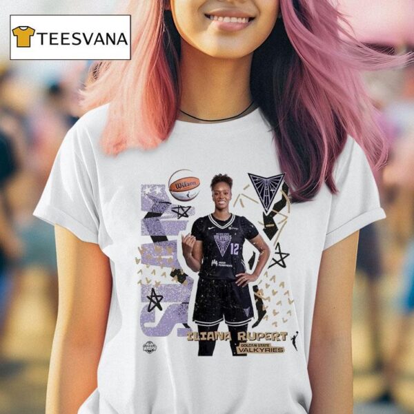 Iliana Rupert Slam Golden State Valkyries Wnbpa T Shirt