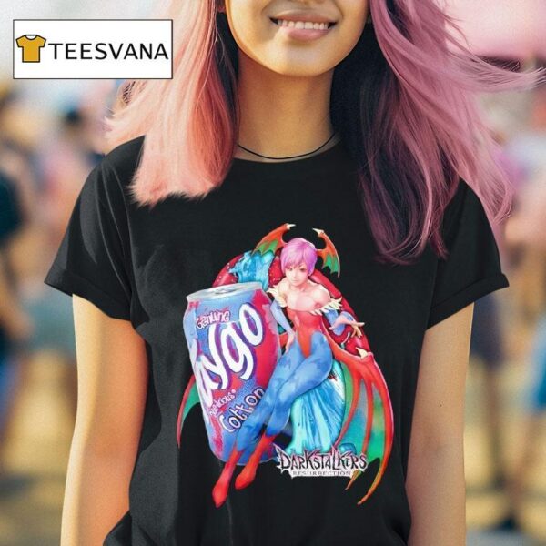 Lilith Genlline Faygo Deelicious Cotton Darkstalkers Reurection T Shirt