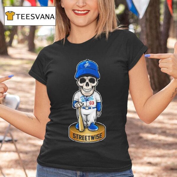 Los Angeles Dodgers Streetwise Bobblehead T Shirt