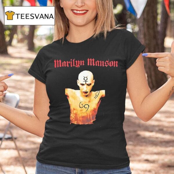 Marilyn Manson Retro T Shirt