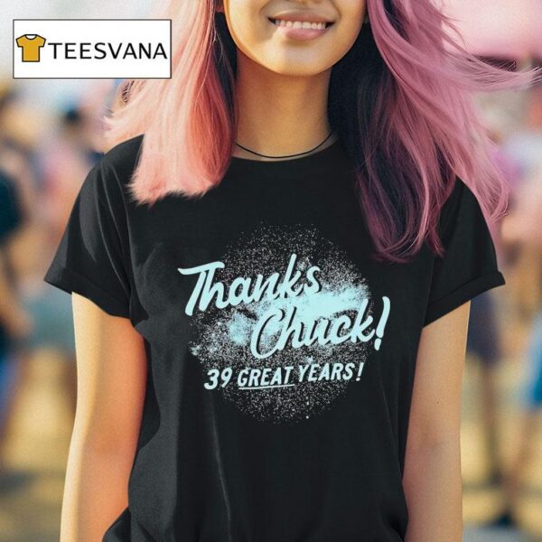 Neonrated Thanks Chuck Great Years T Shirt