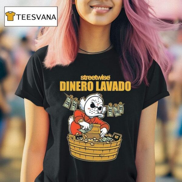 Streetwise Dinero Lavado Duck Jason Voorhees Mask T Shirt