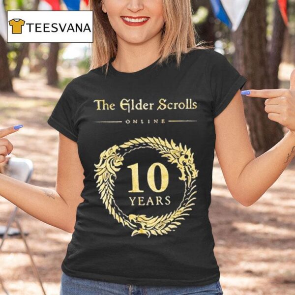 The Elder Scrolls Online Th Anniversary T Shirt
