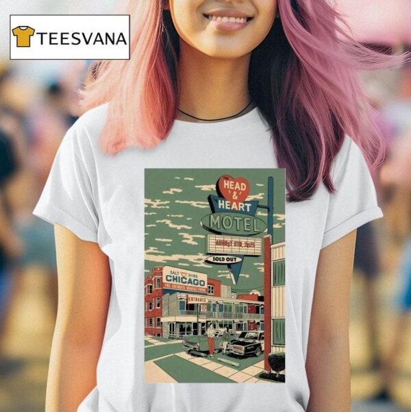 The Head And The Heart August Chicago Il T Shirt