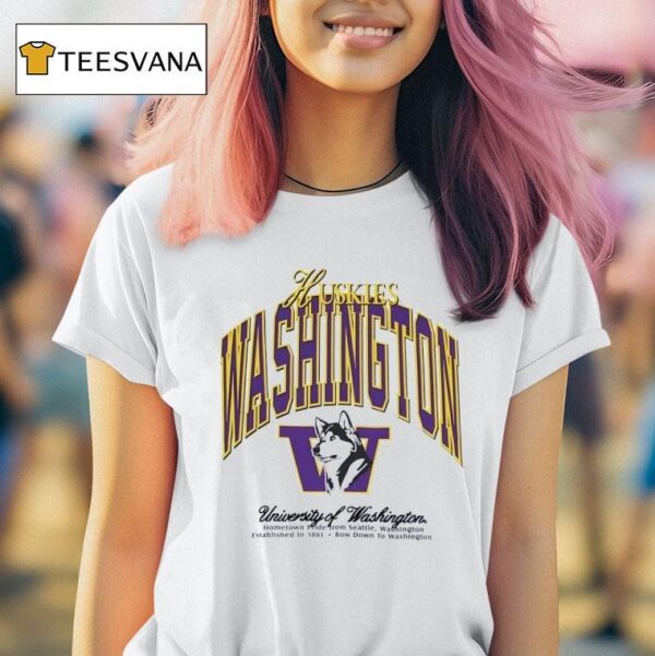 Washington Huskies University Washington T Shirt