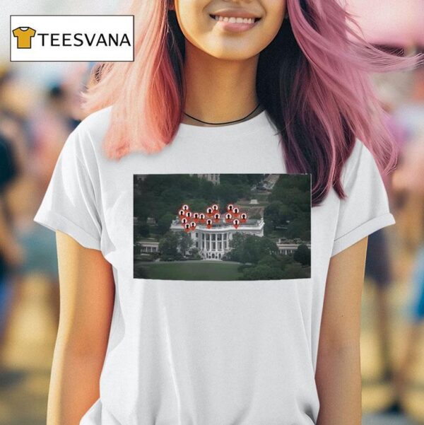 White House Positioning Photo T Shirt