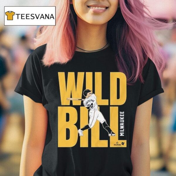 William Contreras Wild Bill Milwaukee Brewers T Shirt