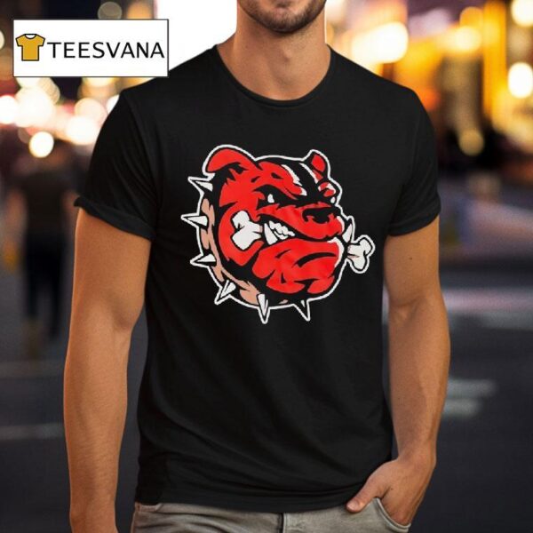 Bulldog Cleveland Browns T Shirt